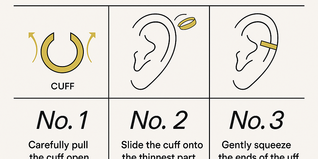 How to Wear Ear Cuffs