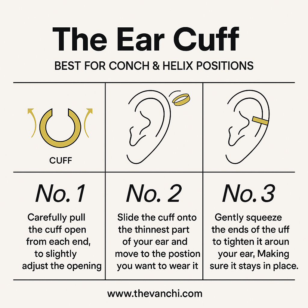 How to Wear Ear Cuffs