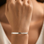 silver bangles for women