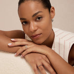 Paperclip ring silver